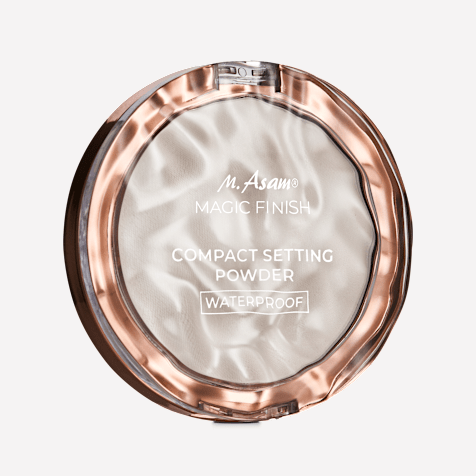 M. Asam MAGIC FINISH Compact Setting Poudre Fixatrice Waterproof & Transparente