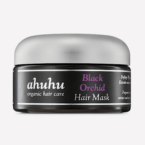 ahuhu LIMITED Black Orchid Haarmaske