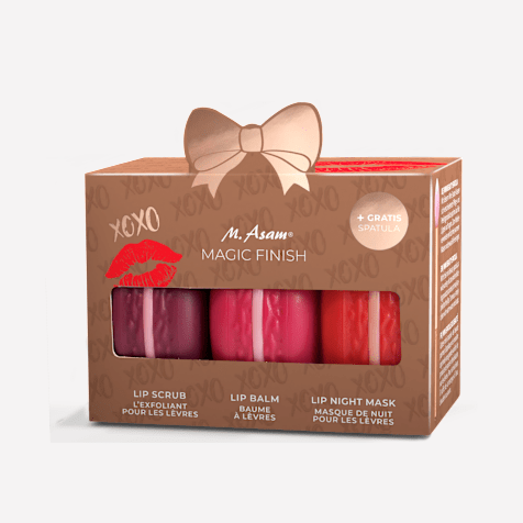 M. Asam MAGIC FINISH Lippenpflege Geschenkbox Sweet Lips Macaron Kiss Edition