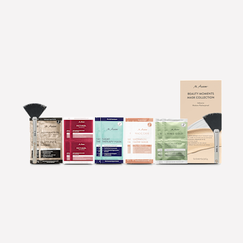 M. Asam MIX SET Coffret de Masques Beauty Moments avec Pinceau 11 Produits