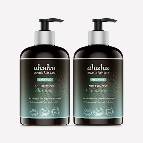 ahuhu BALANCE Anti-Schuppen Shampoo & Conditioner