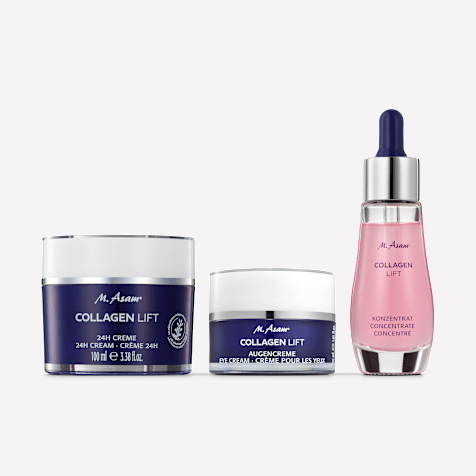 M. Asam COLLAGEN LIFT Routine de soins du visage pour des contours fermes 3 pièces