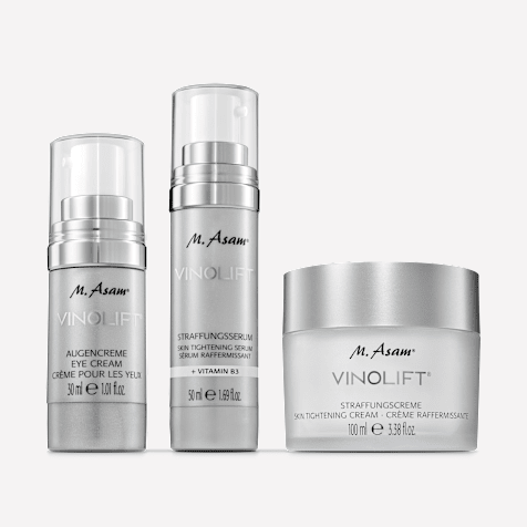 M. Asam VINOLIFT Routine de Soins Raffermissants 3 Produits