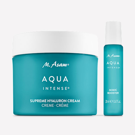 M. Asam AQUA INTENSE Sérum Mimic Booster & Crème Suprême d'Acide Hyaluronique