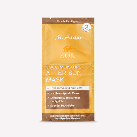M. Asam SUN Kokos After Sun Gesichtsmaske