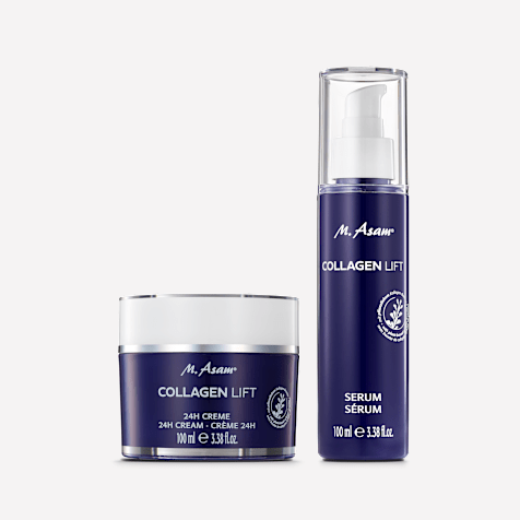 M. Asam COLLAGEN LIFT Coffret Cadeau Crème Visage 24h & Sérum au Collagène