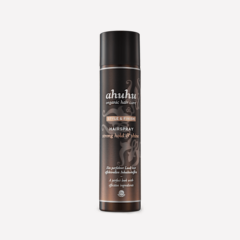 ahuhu STYLE & FINISH Haarspray Strong Hold & Shine für starken Halt