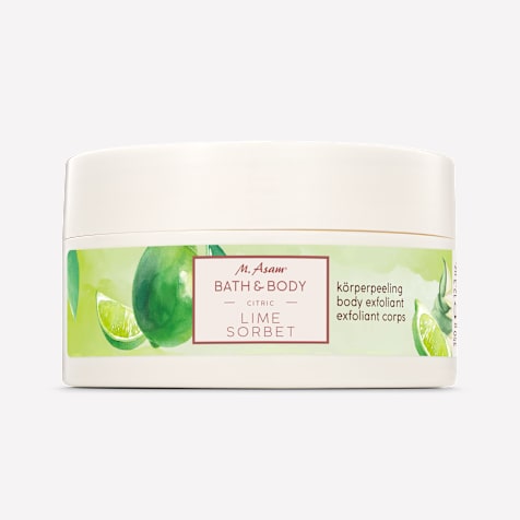M. Asam BATH&BODY LIME SORBET Exfoliant corps