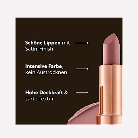 M. Asam MAGIC FINISH Satin Lippenstift Naturally Taupe