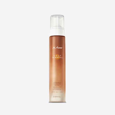 M. Asam SUN Transparentes Self Tanning Mousse & Applikationshandschuh
