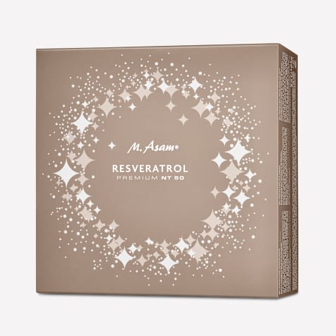 M. Asam RESVERATROL PREMIUM NT50 Straffende Pflege Routine Christmas Star Edition 3-teilig