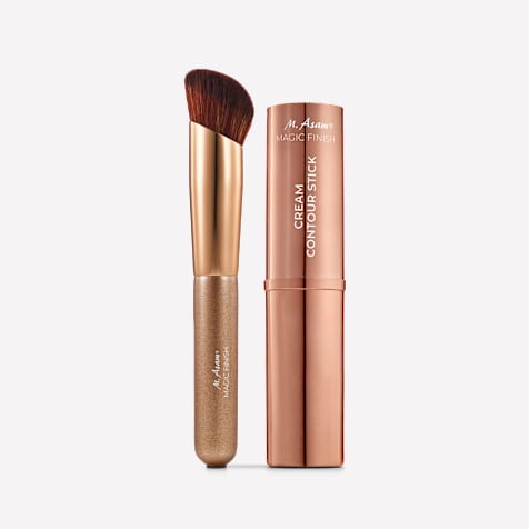 M. Asam MAGIC FINISH Cream Contour Stick Konturenstift Light-Medium & Mini Blender-Pinsel
