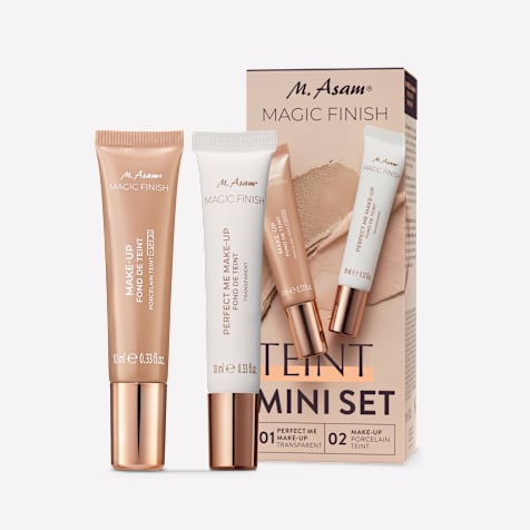M. Asam MAGIC FINISH Teint Mini Set: Make-up Mousse Porcelain Teint & Perfect Me 