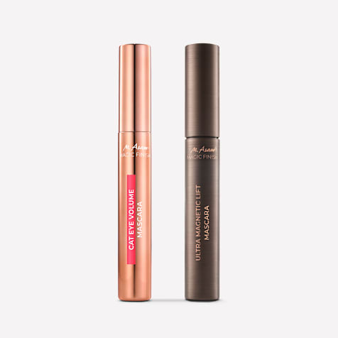 M. Asam MAGIC FINISH Mascara Ultra Magnetic Lift Deep Black & Mascara Volume Cat Eye Deep Black