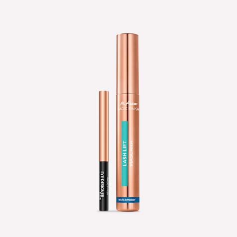 M. Asam MAGIC FINISH Lash Lift Wimpernlifting Mascara Waterproof Deep Black Waterproof & Eye Designer Kajal Black