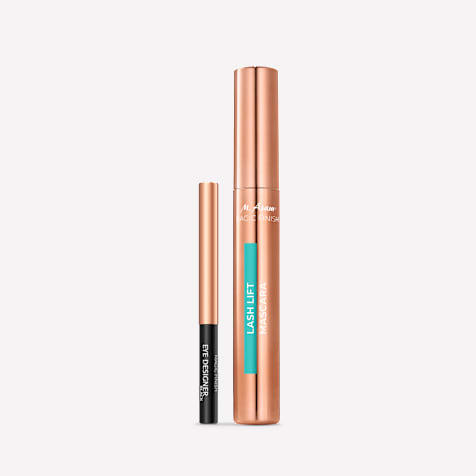 M. Asam MAGIC FINISH Lash Lift Wimpernlifting Mascara Deep Black Deep Black & Eye Designer Kajal Black