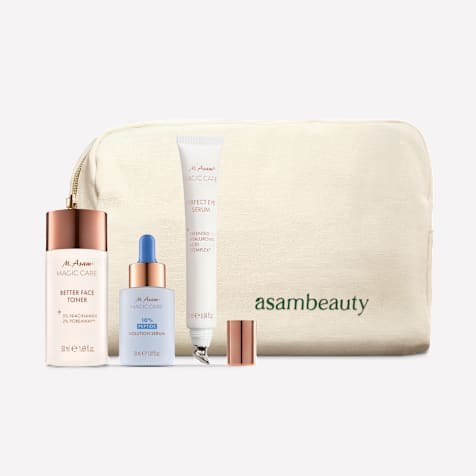 M. Asam MAGIC CARE Optimierende Pflegeroutine für Teint & Augenpartie im Geschenkset 3-teilig mit Kosmetiktasche