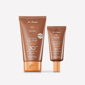M. Asam SUN Crème solaire anti-âge intensif pour le visage SPF 30 & Crème solaire pour le corps SPF 30