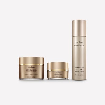 M. Asam RESVERATROL PREMIUM NT50 Routine de soin raffermissante XXL 3 pièces