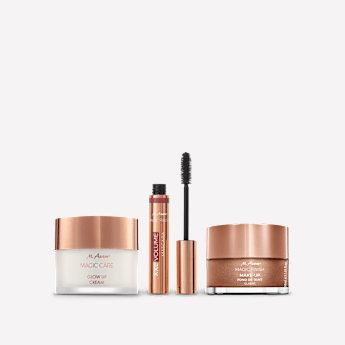 M. Asam MAGIC FINISH Coffret maquillage look teint et cils essentiels 3 pièces