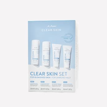M. Asam CLEAR SKIN Routine de Soins Visage pour une Peau Clarifiée 4 Produits
