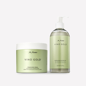 M. Asam VINO GOLD Gel Douche Revitalisant et Crème Corporelle Raffermissante