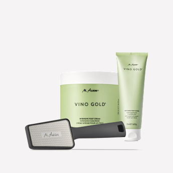M. Asam VINO GOLD Set de soins pour les pieds 3 pièces