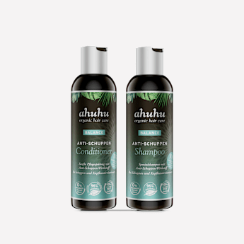 ahuhu BALANCE Shampooing & Après-shampoing anti-pelliculaire