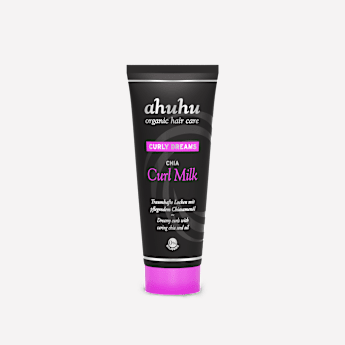 ahuhu CURLY DREAMS Crème Coiffante aux Graines de Chia pour Cheveux Bouclés