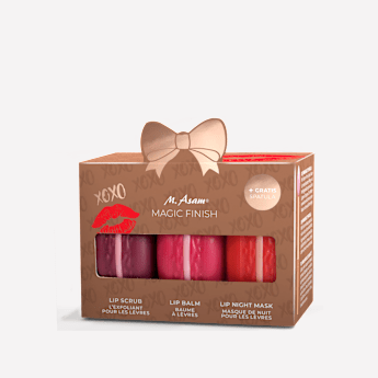M. Asam MAGIC FINISH Boîte de cadeau soins des lèvres Sweet Lips Édition Macaron Kiss