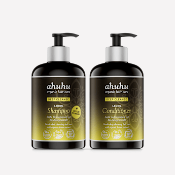 ahuhu DEEP CLEANSE Tiefenreinigendes Shampoo & Conditioner