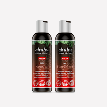 ahuhu COLOR Shampoing & Après-Shampoing pour Cheveux Colorés