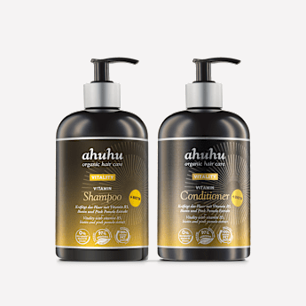 ahuhu VITALITY Shampoing & Après-Shampoing Vitaminés
