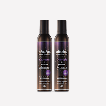 ahuhu HAIR HERO Duo de Shampoing Mousse de Nuit