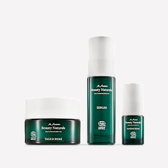 M. Asam BEAUTY NATURALS Routine de Soins Revitalisants de Cosmétique Naturelle 3 Produits