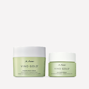 M. Asam VINO GOLD Crème visage 24h & Crème corporelle raffermissante