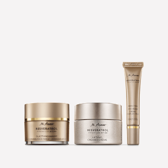 M. Asam RESVERATROL PREMIUM NT50 Set de soins raffermissants 4 pièces