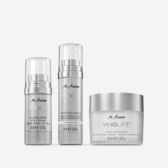 M. Asam VINOLIFT Routine de soins raffermissante 3 pièces