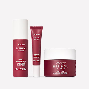 M. Asam RETINOL INTENSE Ensemble cadeau routine de soin 3 pièces