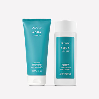 M. Asam AQUA INTENSE Gel nettoyant Hyaluron & Eau micellaire Hyaluron