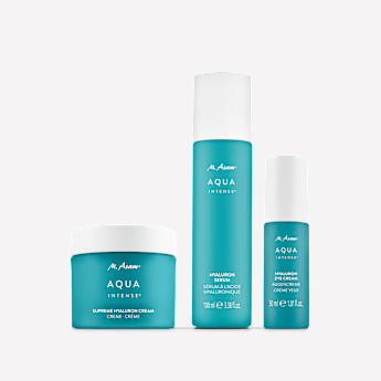 M. Asam AQUA INTENSE Routine de soin pour le visage et les yeux en 3 pièces