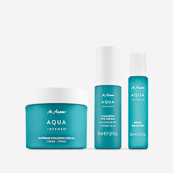 M. Asam AQUA INTENSE Routine anti-rides Hyaluron en 3 pièces