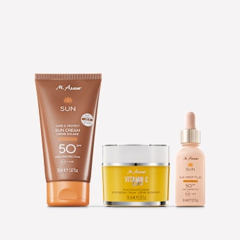 M. Asam SUN Coffret de Soins Solaires Visage & Corps 3 Produits