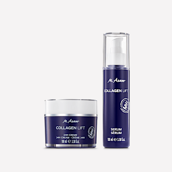 M. Asam COLLAGEN LIFT Crème 24h & Sérum dans une boîte cadeau