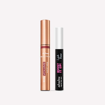 M. Asam MAGIC FINISH XXL Volume Mascara Deep Black & ahuhu Boost it up! Wimpernserum