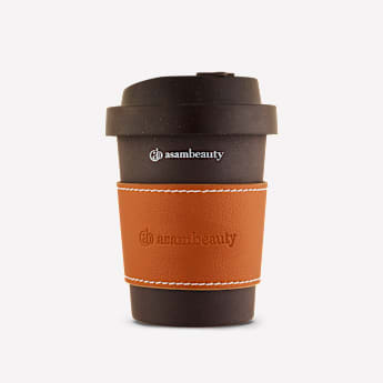 M. Asam ASAMBEAUTY Kaffeebecher To Go Leder Edition