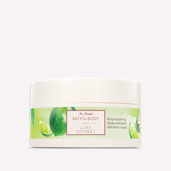 M. Asam BATH&BODY LIME SORBET Exfoliant corps