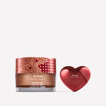 M. Asam MAGIC FINISH Make-up Mousse Summer Teint & Push-up Lipgloss Mini Heart Birthday Love Edition