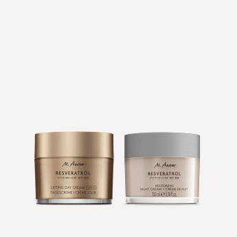 M. Asam RESVERATROL PREMIUM NT50 Straffende Tagescreme LSF 15 & Regenerierende Nachtcreme