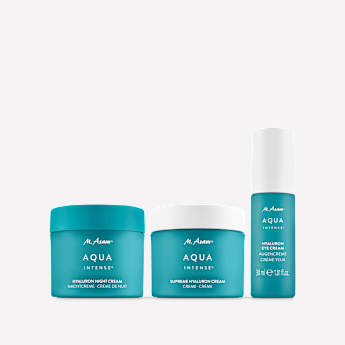 M. Asam AQUA INTENSE Coffret de Soins Visage 24h & Contour des Yeux 3 Produits